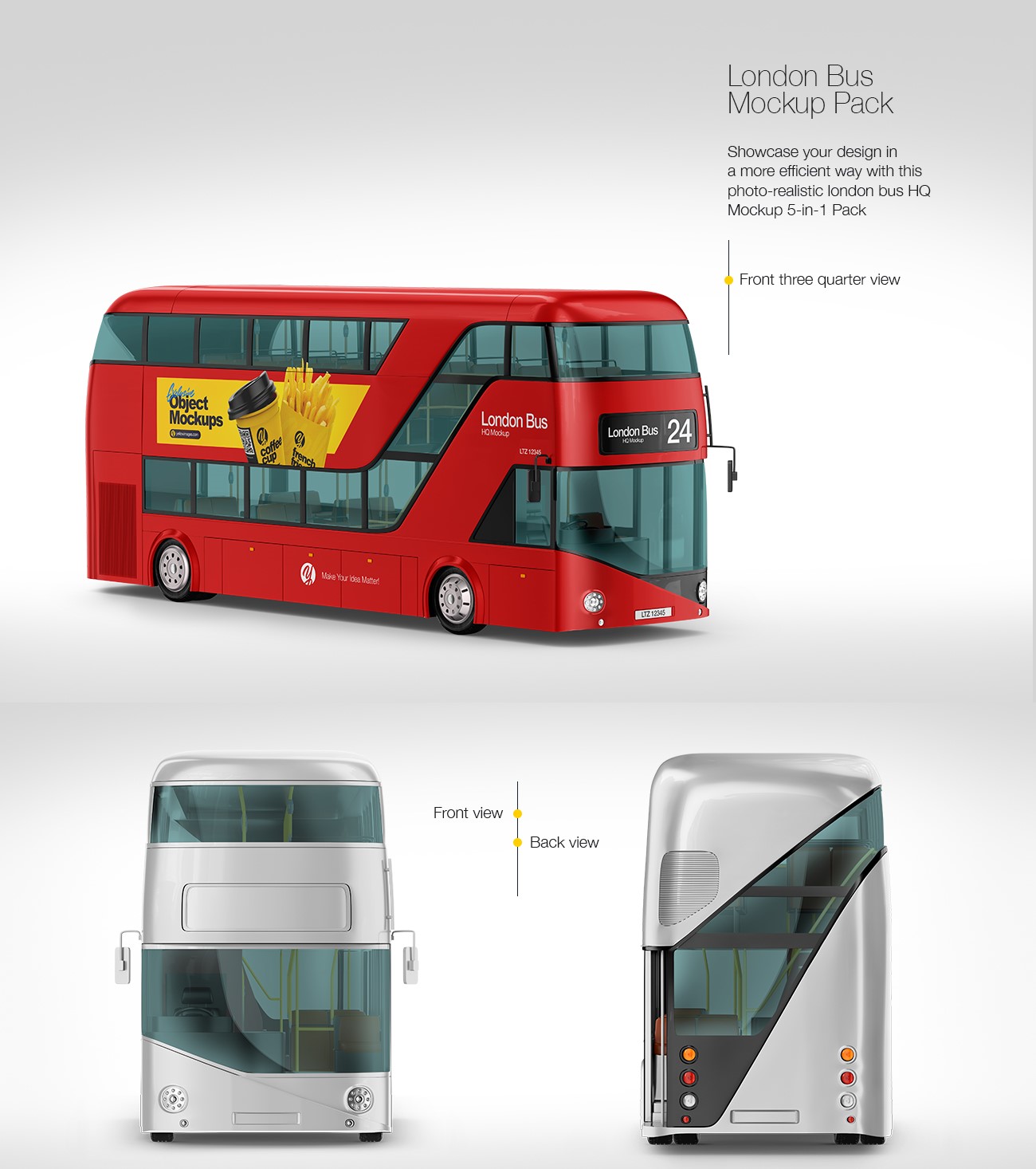 Includes admin fee & airport taxes. 160 Best Bus Mockup Templates Free Premium