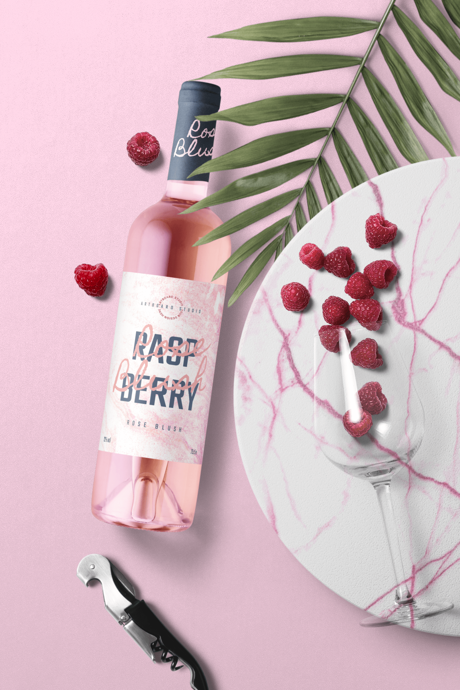 Now we designed for you fully editable and the most advanced concept of free premium bottle mockup that has been designed as . Wine Bottle Mockup Scene