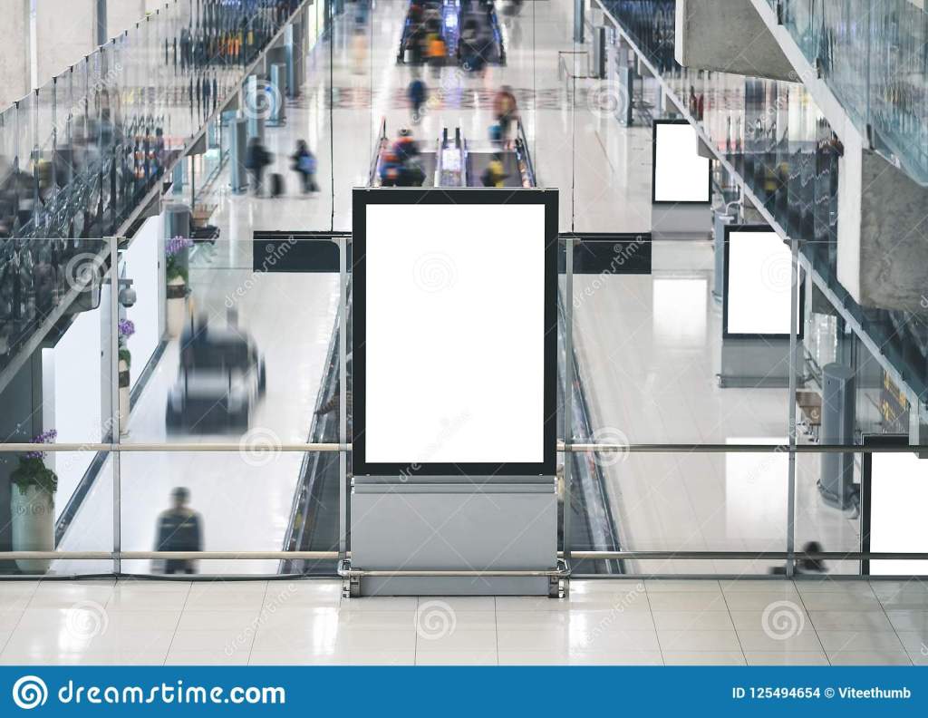 44+ Download Airport Banner Mockup&nbsp;PSD
