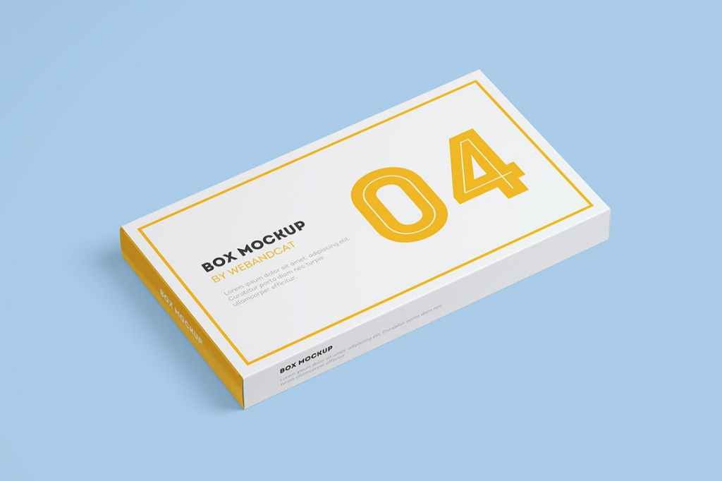 44+ Download Rectangle Box Mockup Free&nbsp;PSD