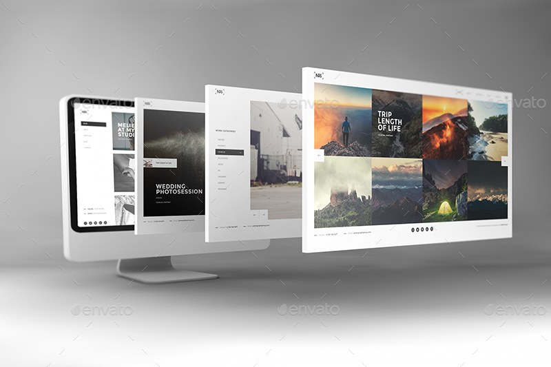 23+ Download 3D Desktop Screen Mockups Free Mockup PSD