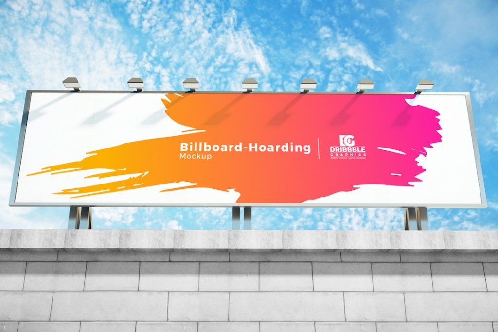 17+ Download Digital Billboard Mockup Free PSD