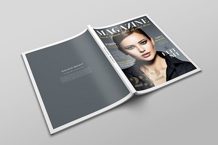 37+ Download Magazine Front And Back Mockup&nbsp;PSD