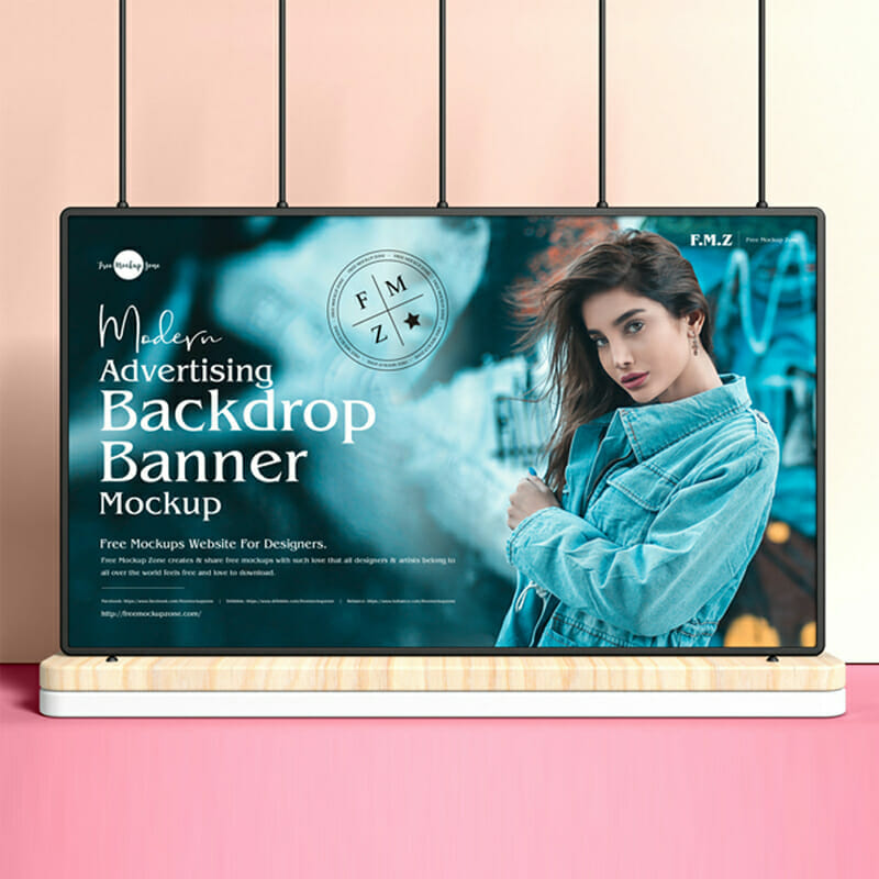 34+ Download Web Banner Mockup PSD