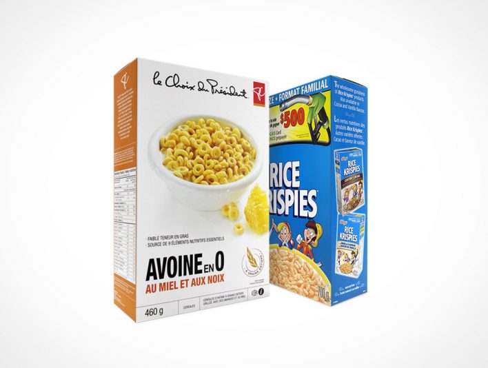 38+ Download Cereal Box Mockup Free&nbsp;PSD