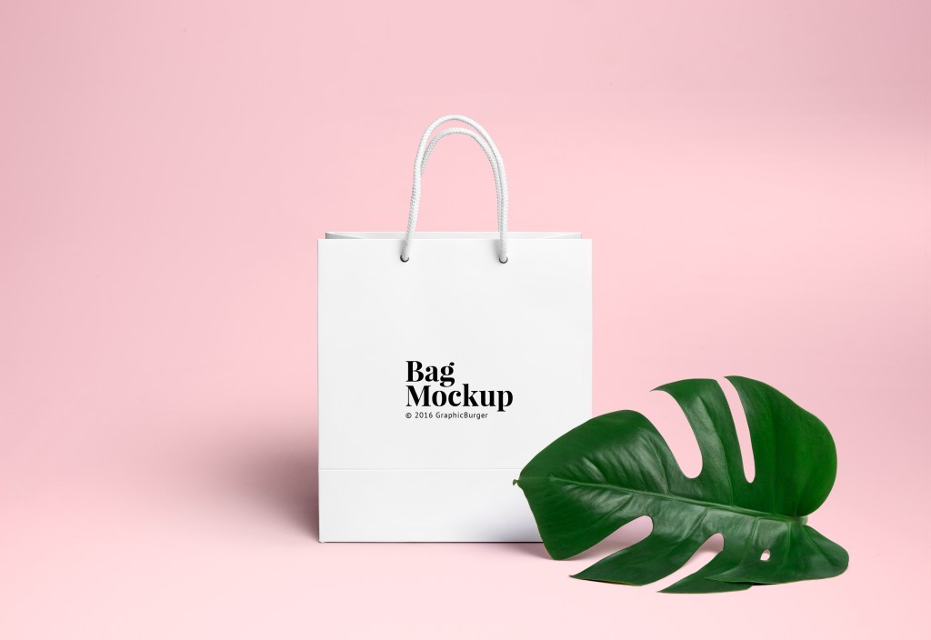 19+ Download Shopping Bag Logo Mockup&nbsp;PSD