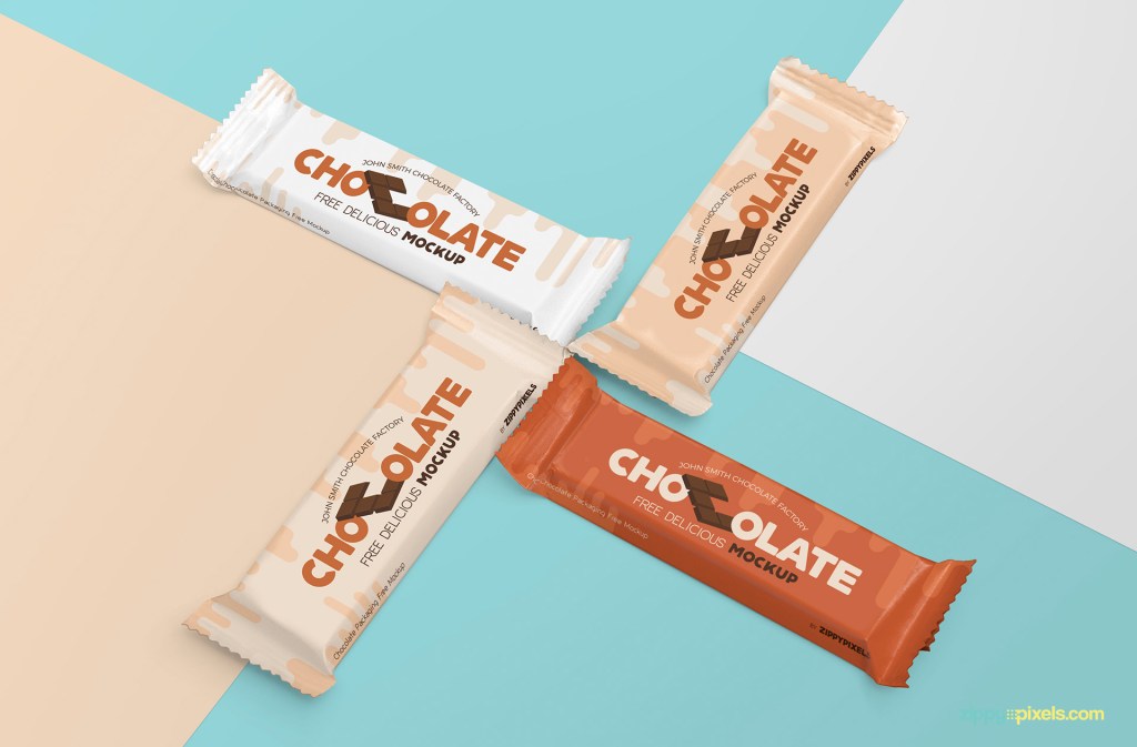 28+ Download Chocolate Package Mockup Free&nbsp;PSD