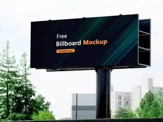 47+ Download Billboard Photoshop Mockup PSD