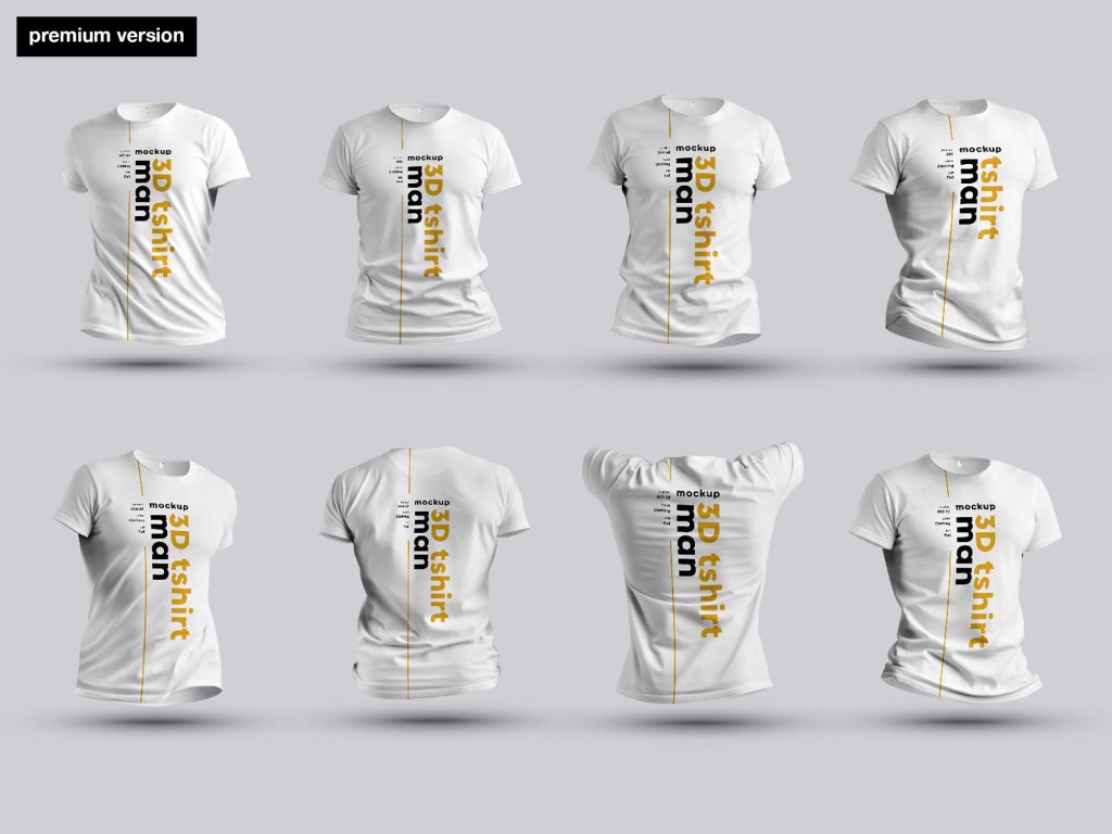 30+ Download 3D Clothing Mockups Mockup&nbsp;PSD