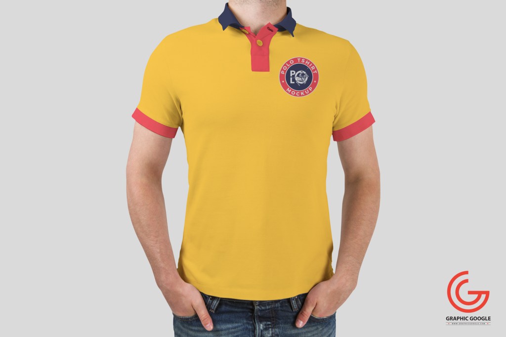 35+ Download Polo Shirt Mockup Front Back Side&nbsp;PSD